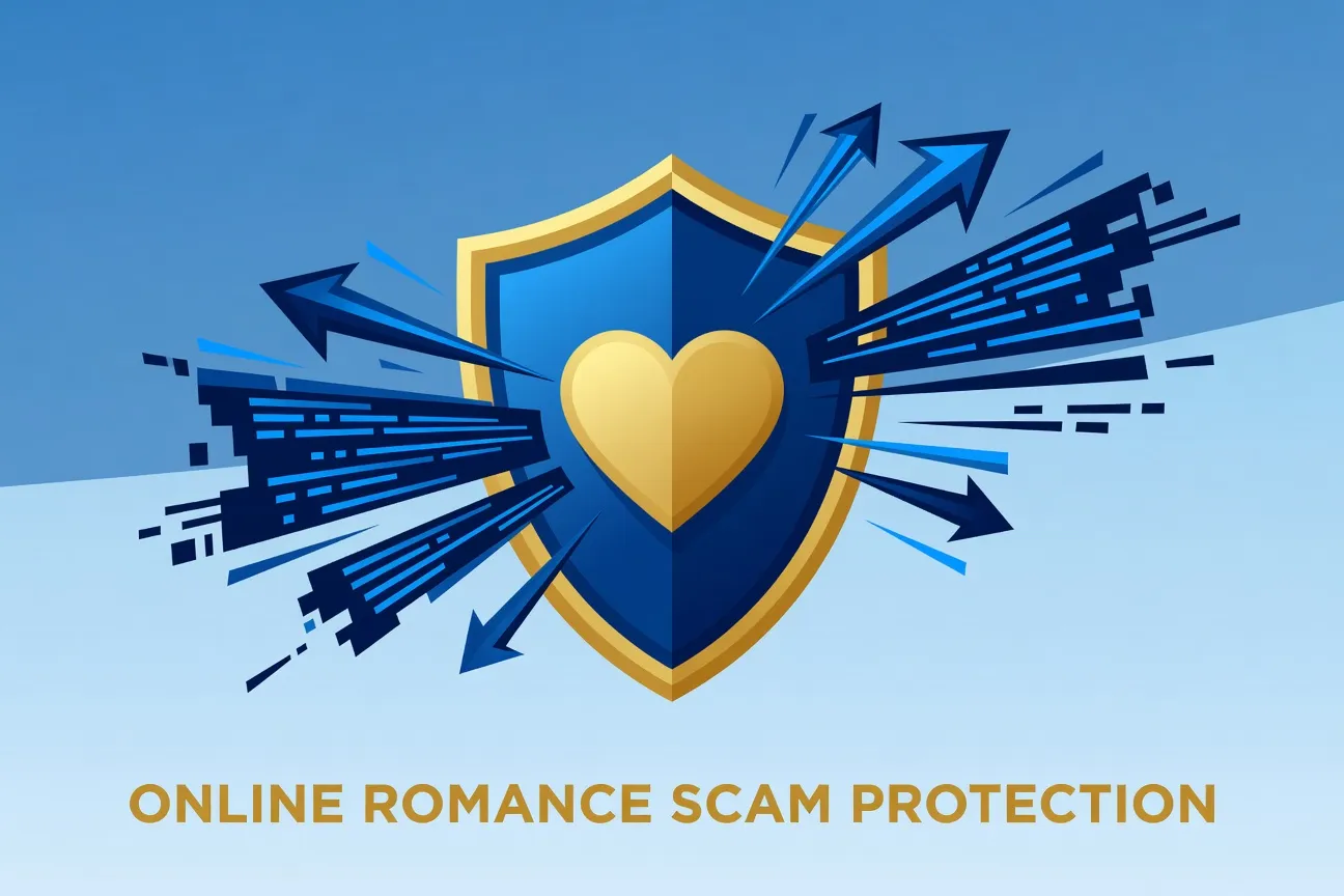 Protection contre les arnaques romantiques en ligne - règles de sécurité