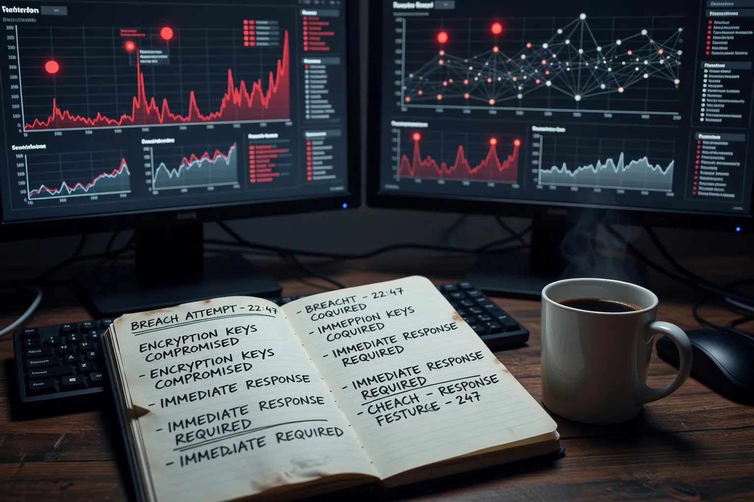 Tableau de bord d'analyse cybersécurité montrant des données de fraudes en ligne