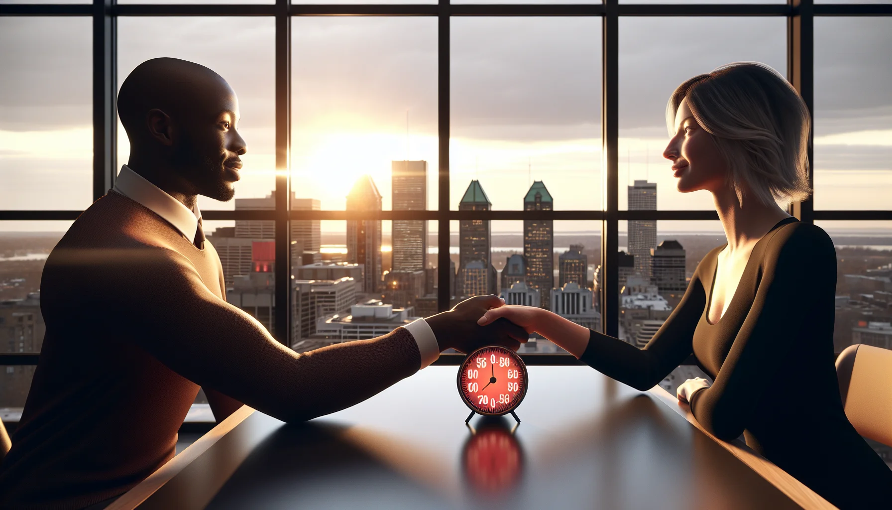 Ambiance conviviale lors d'un evenement de speed dating dans un restaurant de Montreal