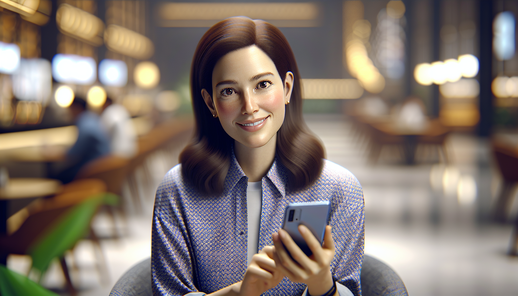 Rencontres coquines NaughtyDate - jeune femme sur application de rencontre au Canada